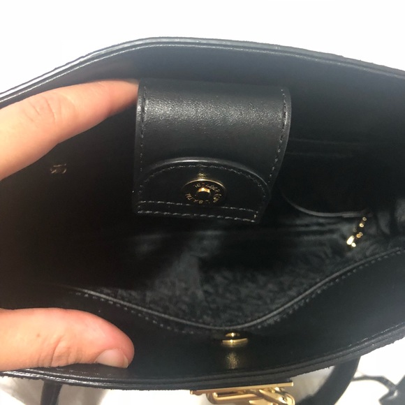 Beautiful black and velvet Michael Kors Bag